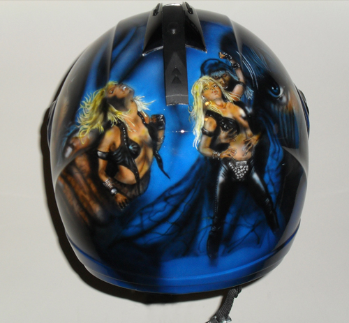 Casco Doro vista trasera